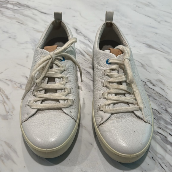 Ecco Women’s‎ Soft Golf Shoes White/Metallic Wide Size US 9/9.5 EU 40 - Picture 1 of 9